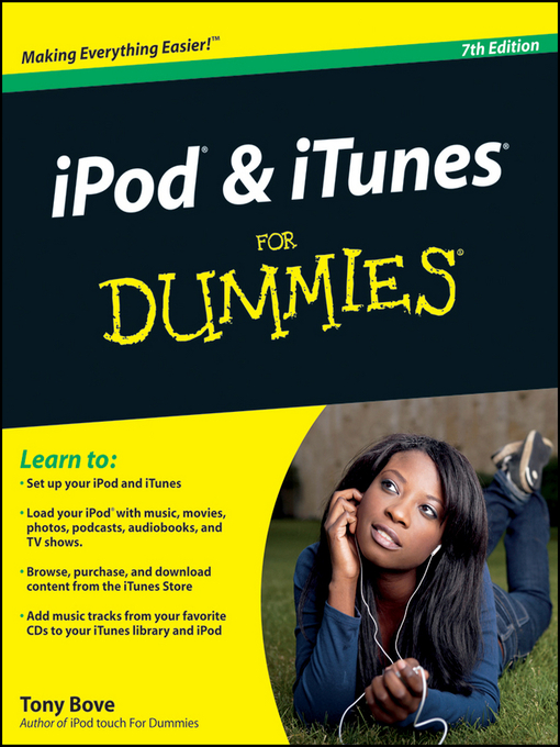 Title details for iPod and iTunes For Dummies by Tony Bove - Available